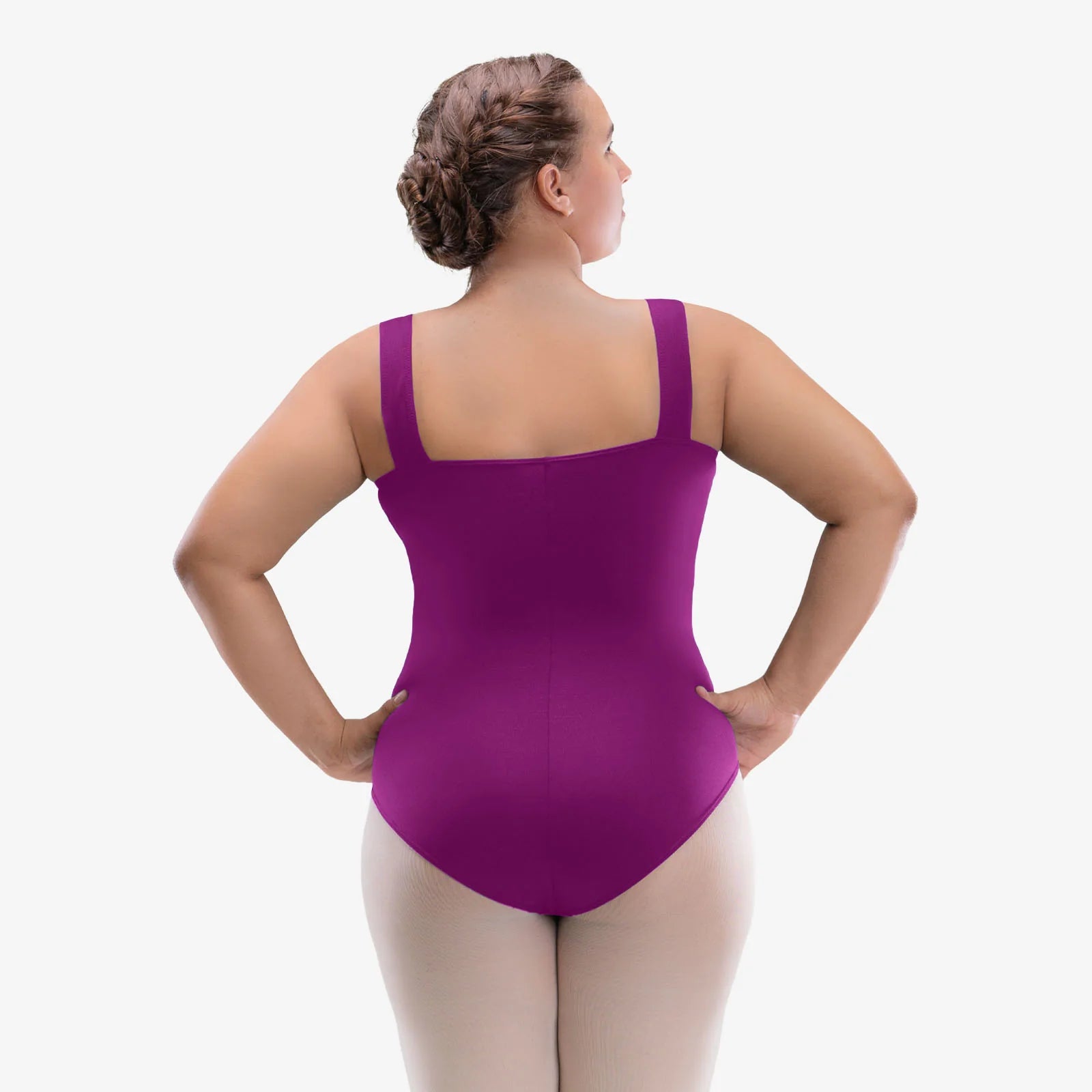 So Danca Curvy Amaya Pinch Front Princess Seamed Tank Leotard for Ballet, Jazz & Dance Performance - Comfortable Stretch Fabric for Women & Girls