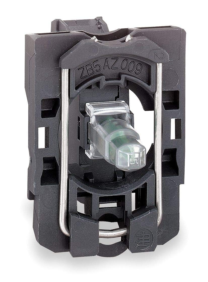 Schneider Electric ZB5AVB1 White LED Lamp Module with Bulb - 24VAC/DC Voltage for Home & Office Lighting Solutions