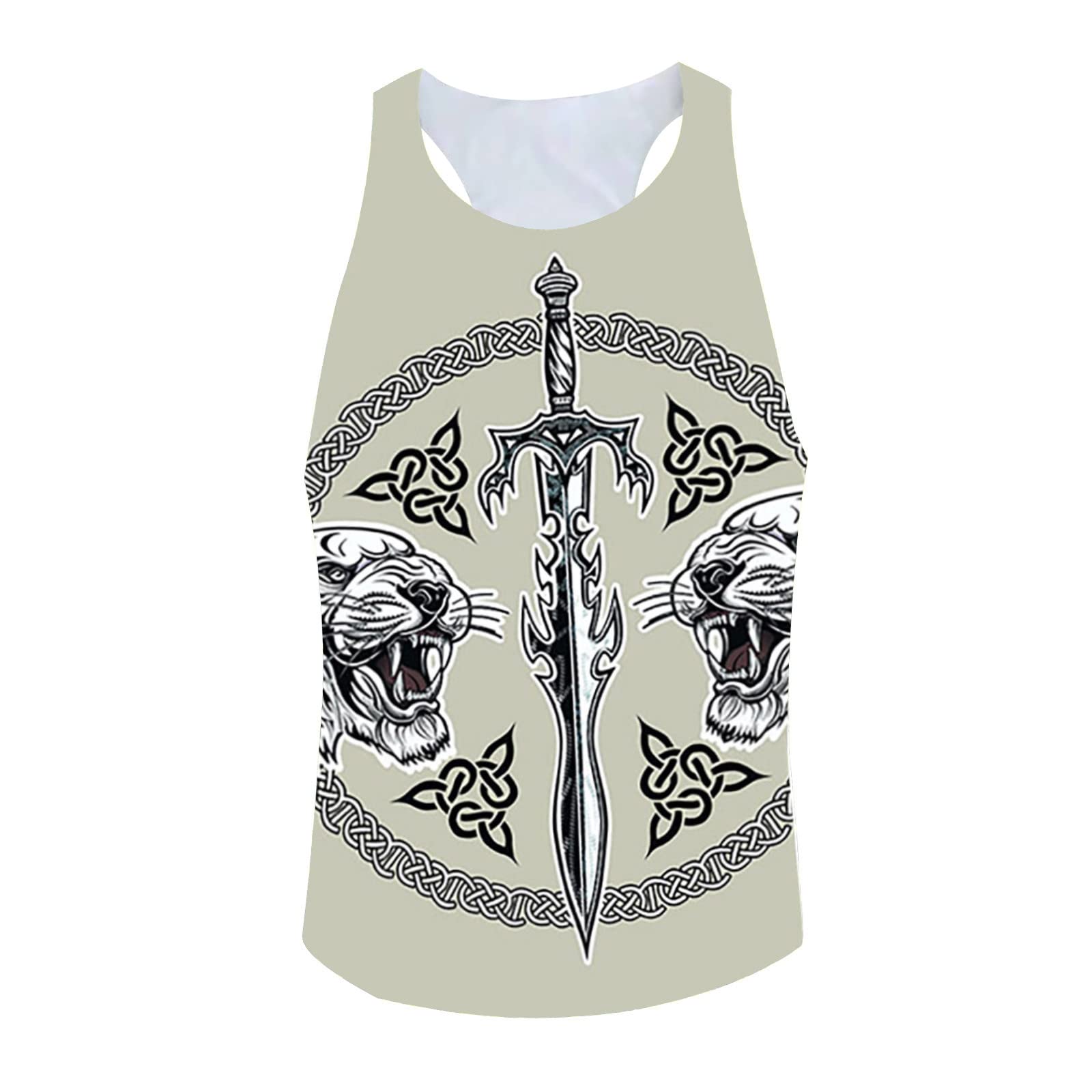 Quick-Dry Men's Sleeveless Workout Tops - Gym, Running & Beach Training - Sexy Party Tank for Fitness & Outdoor Activities