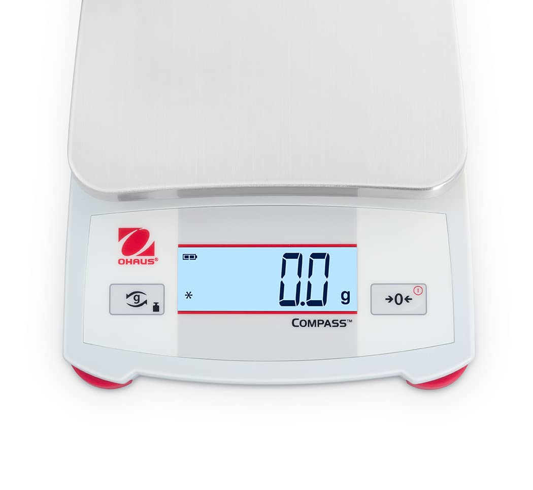 Ohaus CX221P Compass CX Digital Postal Scale - 220g Capacity, 0.1g Precision, 5.6