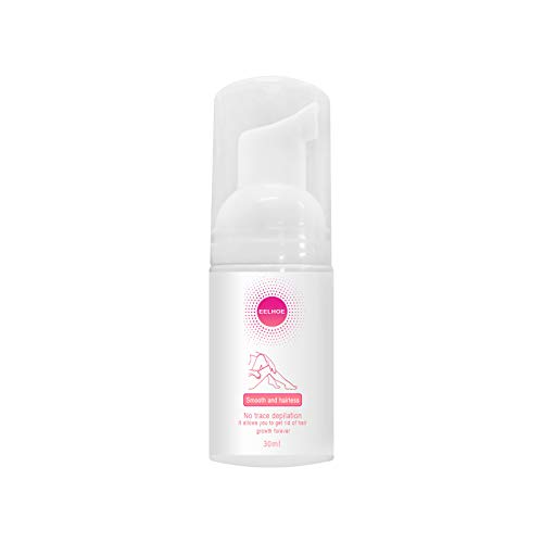 Gentle Hair Removal Spray for Legs & Arms - 100ml Wax Kit for Women | Painless Nose & Body Hair Remover (White, One Size) | Perfect for Smooth Skin at Home or Salon