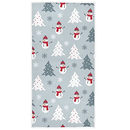 Grey and Red Snowman