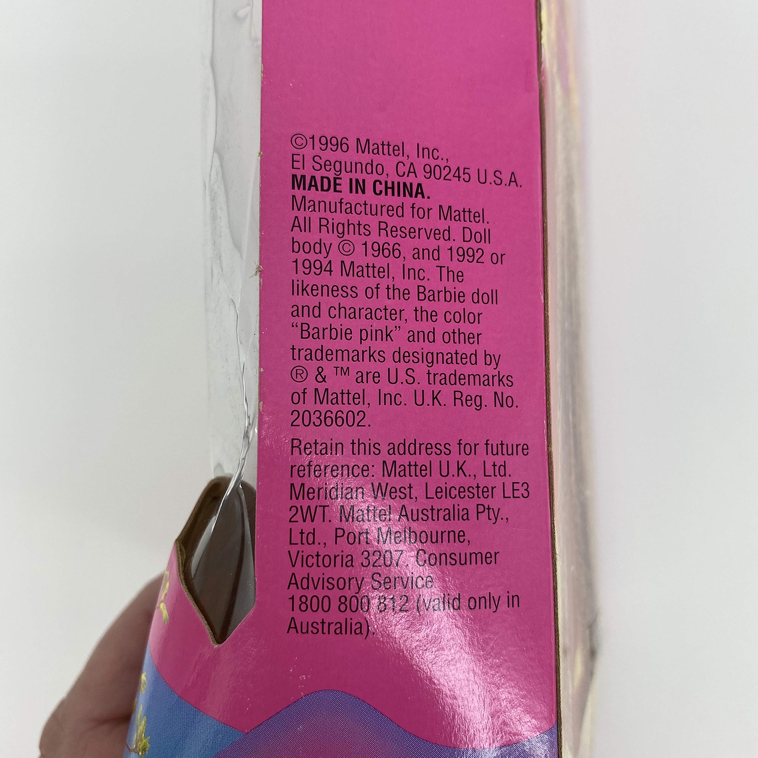 Barbie Pink & Gold Hula Hair Doll - 12