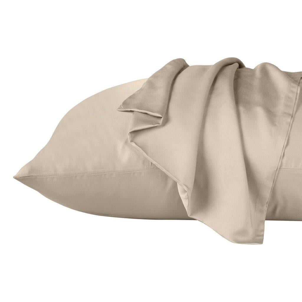 Premium 400 Thread Count Modal Pillowcase Set - Made from Beechwood Fiber - Cooling & Breathable for Hot Sleepers - Perfect for Bedroom, Hotel, and Travel Use