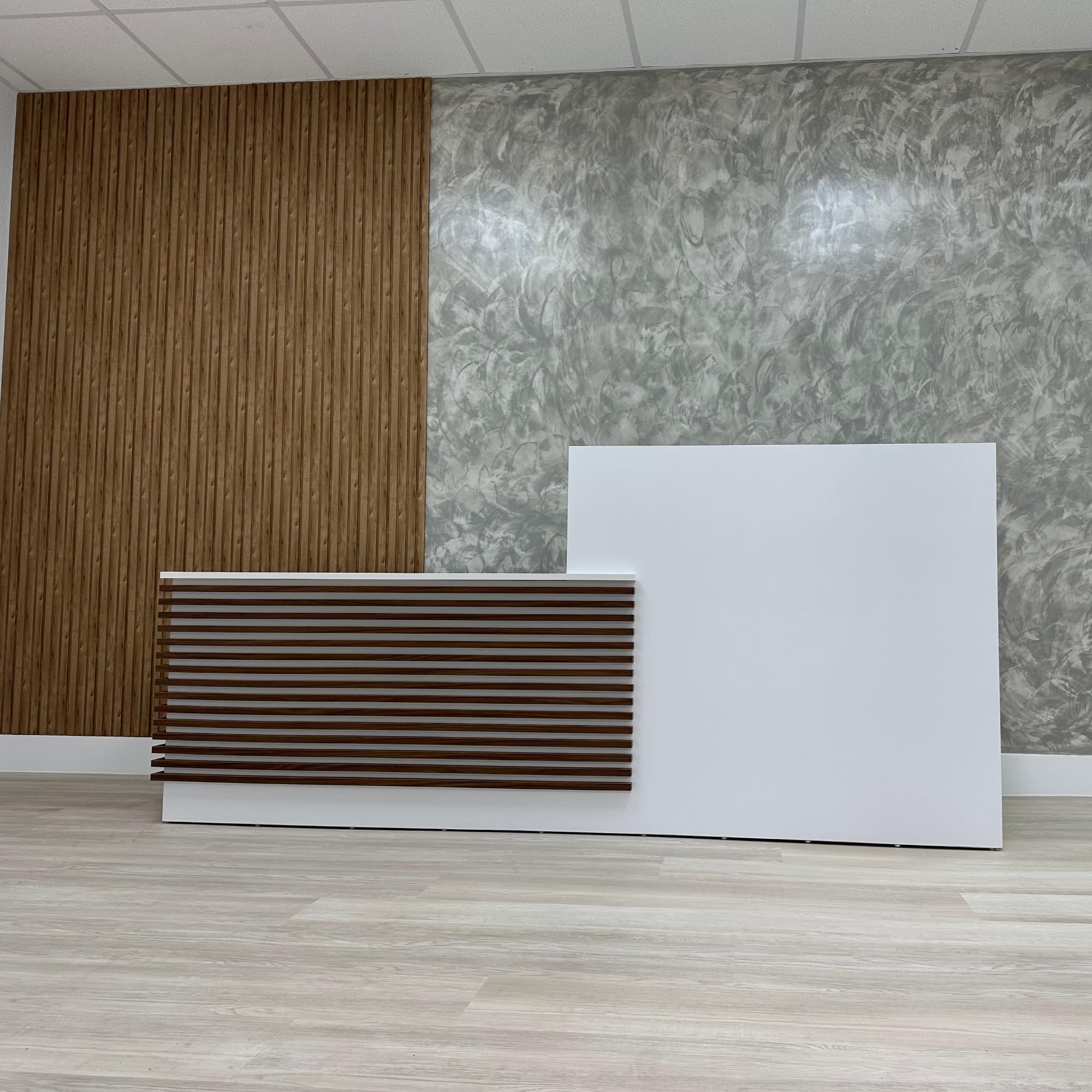 White Reception Desk 318 (84