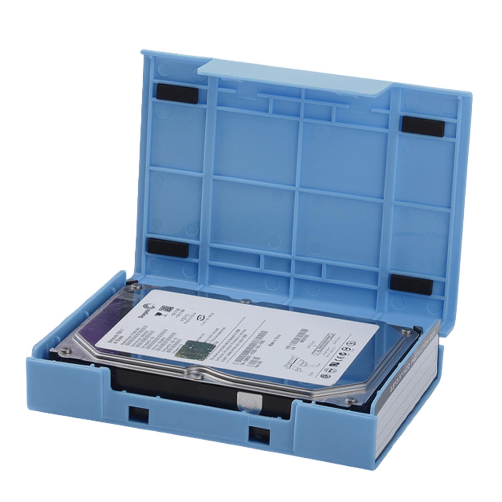 Shockproof & Dustproof External Hard Drive Protective Case - Portable Storage Box for SSD HDD | Perfect for Travel, Office & Data Backup Protection