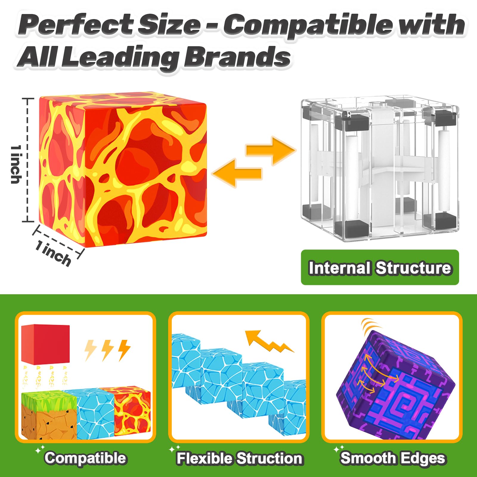 Magnetic Building Blocks 84PCS - STEM Educational Toys for Kids Ages 3+, Creative Construction Set with Magnetic Tiles for Boys & Girls - Perfect for Indoor Play, Preschool Learning & Sensory Development