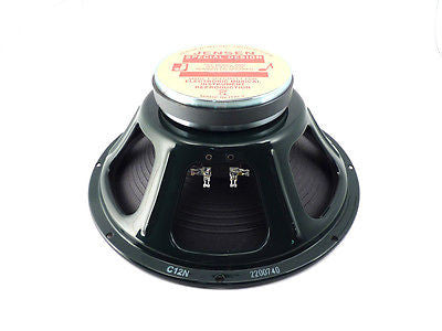 Jensen C12N 50W Ferrite Loudspeaker - High Power Speaker for Guitar Amps, PA Systems & Home Audio