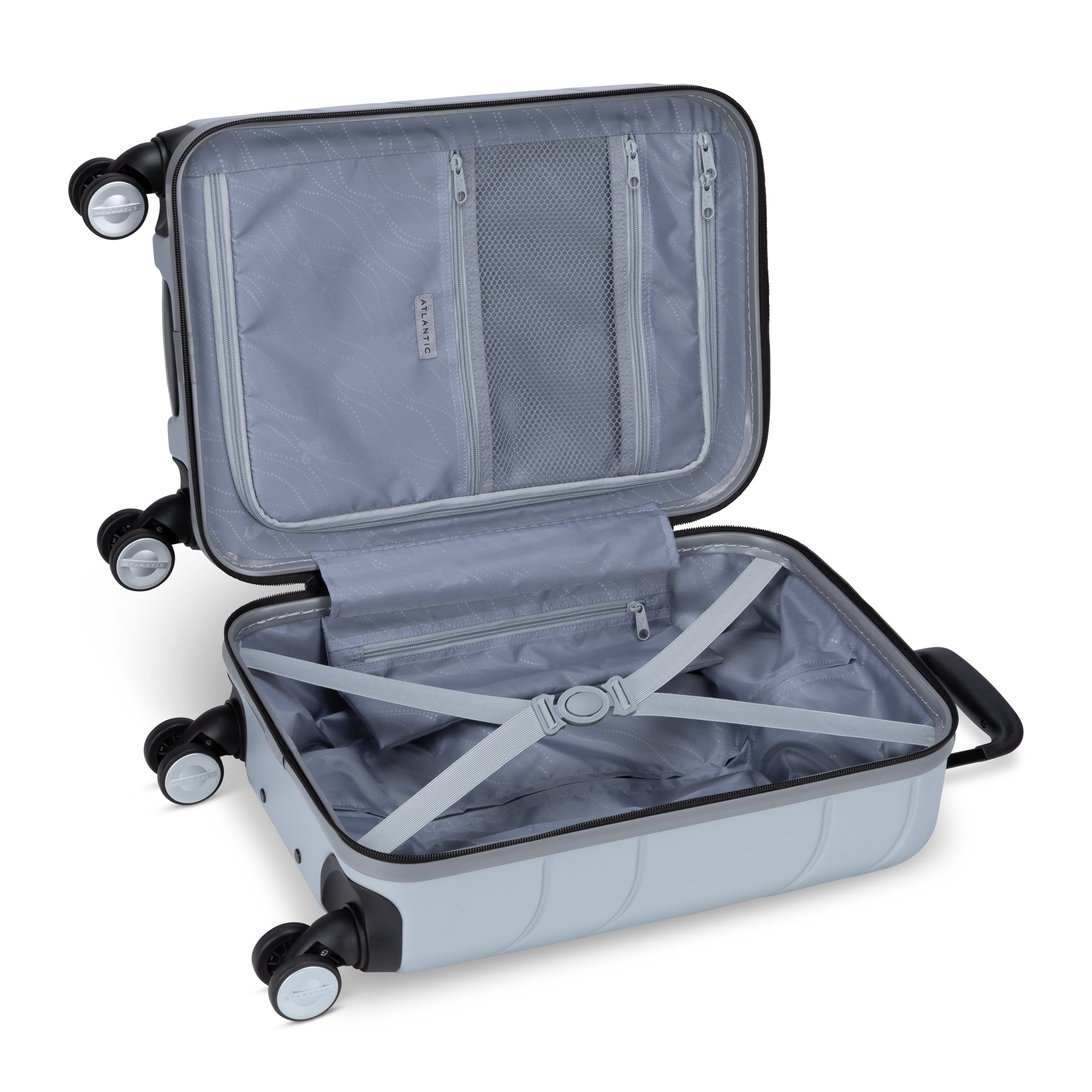 Atlantic Transmarine Carry On Luggage - Lightweight Hardside Spinner Suitcase with TSA Lock for Air Travel, Perfect for Business Trips & Weekend Getaways