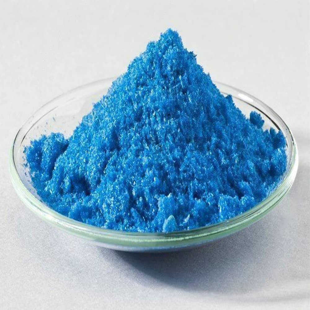 KNR Copper Sulphate Powder (4.5 Kg/10 lbs) | Blue Vitriol, Cuso4 Powder for Plants, Gardening & Swimming Pools | Algae Control & Root Killer | Water Treatment, Fungicide, Soil Amendment (4500g) - Perfect for Pond Maintenance, Agriculture & Pool Care