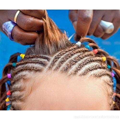 1000 Pcs Colorful Elastic Hair Bands - Mini Hair Ties for Kids, Girls & Baby - Soft & Stretchy Ponytail Holders for School, Sports & Daily Use
