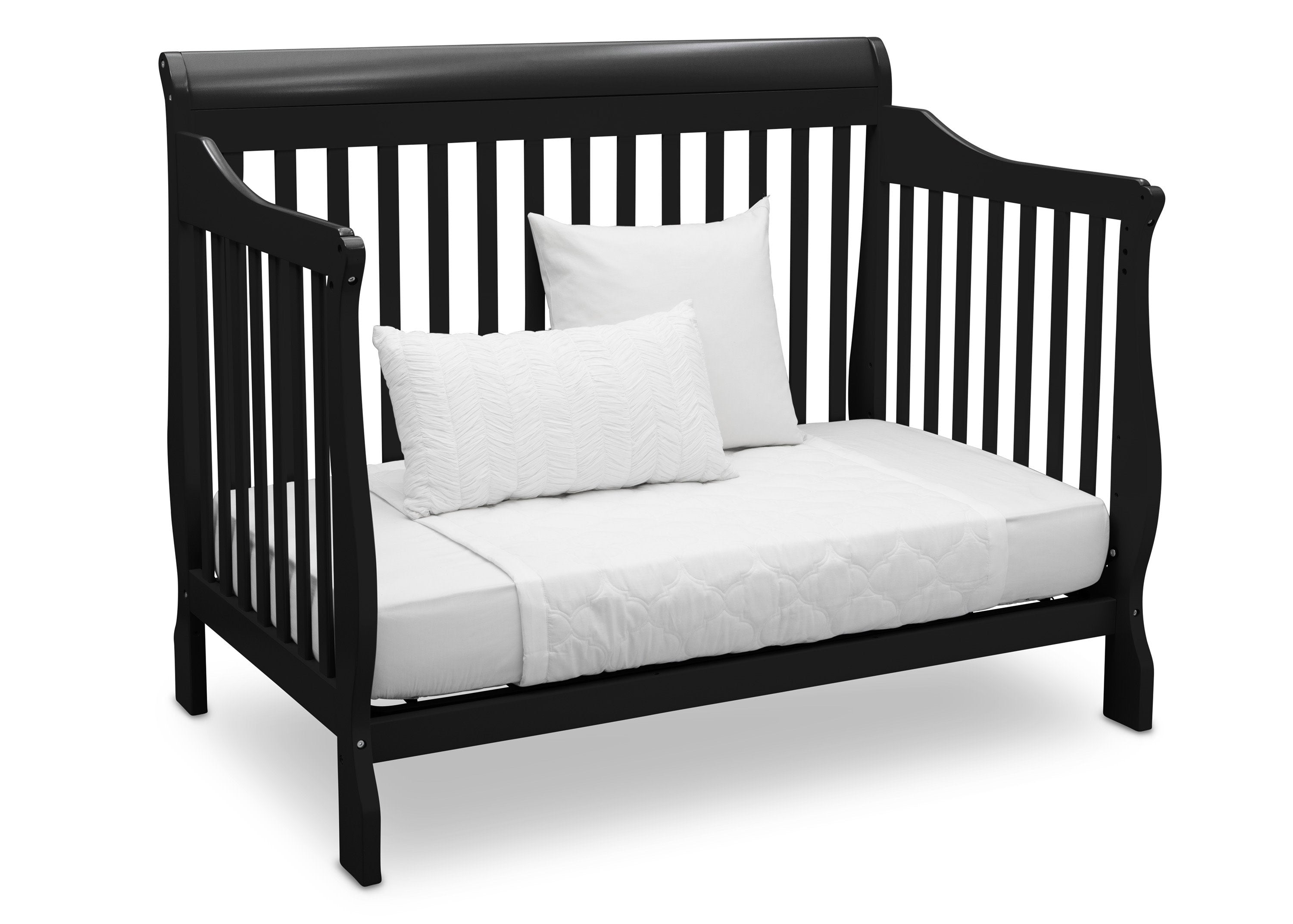 4-in-1 Convertible Baby Crib with Toddler Bed & Daybed - Safe Nursery Furniture for Newborn to Toddler - Perfect for Bedrooms, Daycare Centers & Guest Rooms