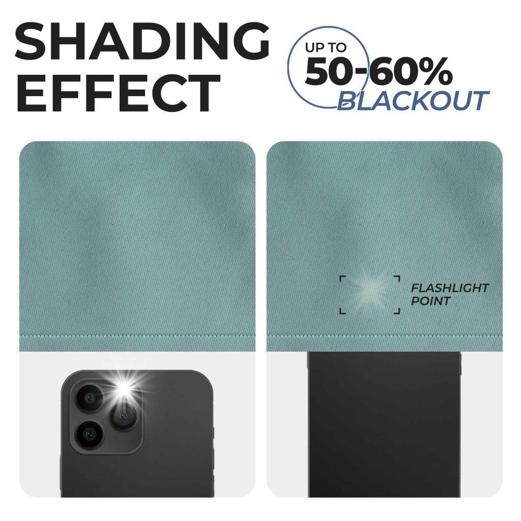 Blackout Curtains for Bedroom - Solid Classic Modern Grommet Window Drapes Set - Thermal Insulated Noise Reducing Room Darkening Curtain Panels for Living Room, Nursery & Home Theater