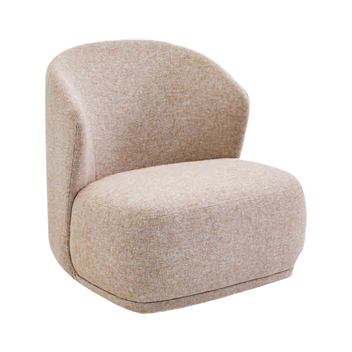 Premium Cotton Star Armchair - Modern Accent Chair for Living Room, Bedroom & Office - Soft Upholstered Lounge Chair with Sturdy Wooden Legs - Perfect for Relaxing, Reading & Decorating Your Home