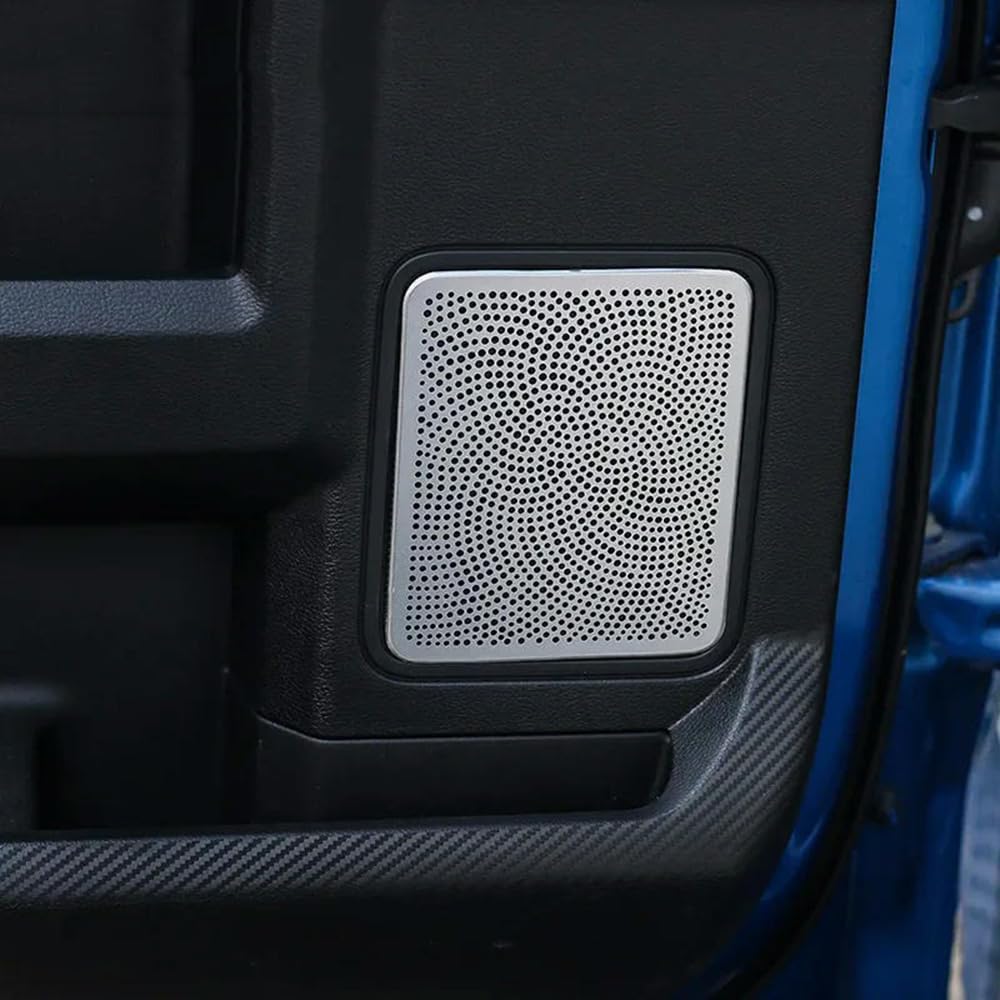 Premium Car Speaker Cover Trim for Ford F150 2015-2023 Models - Replacement Door Speaker Grille - Perfect for Audio Upgrades & Interior Protection