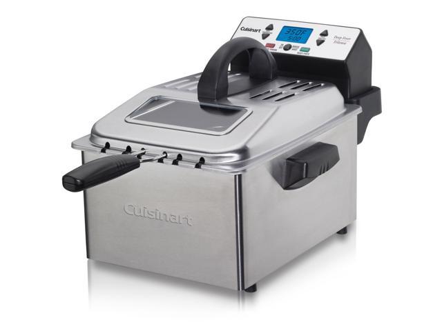 Cuisinart DF-560 Digital Deep Fryer with 3 Baskets - Certified Refurbished with Warranty | Perfect for Home Kitchen, Restaurants & Catering Services