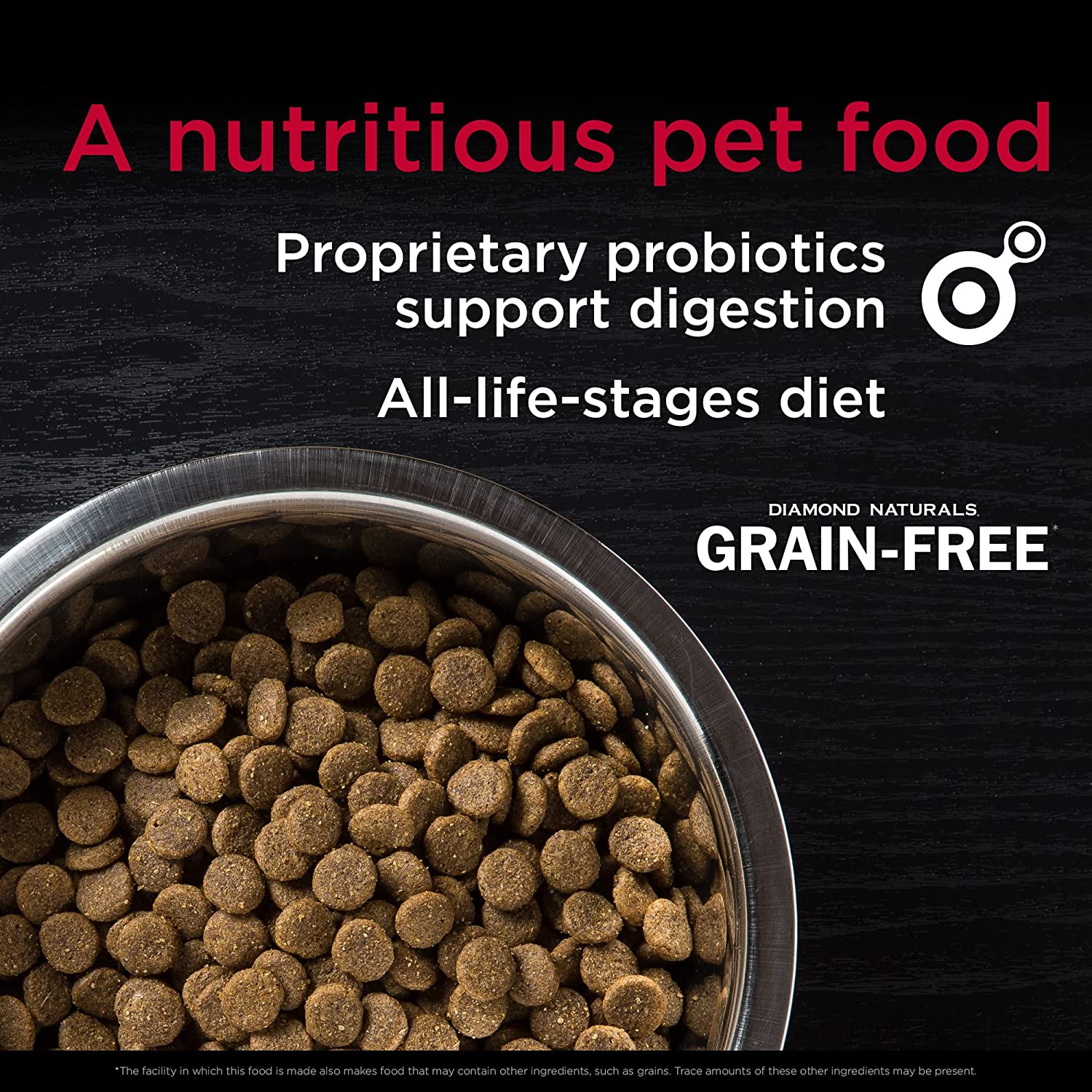Diamond Naturals Grain-Free Dry Dog Food with Wild-Caught Whitefish & Sweet Potato - 2 Sizes for Small & Large Breeds - Perfect for Sensitive Stomachs & Skin Allergies
