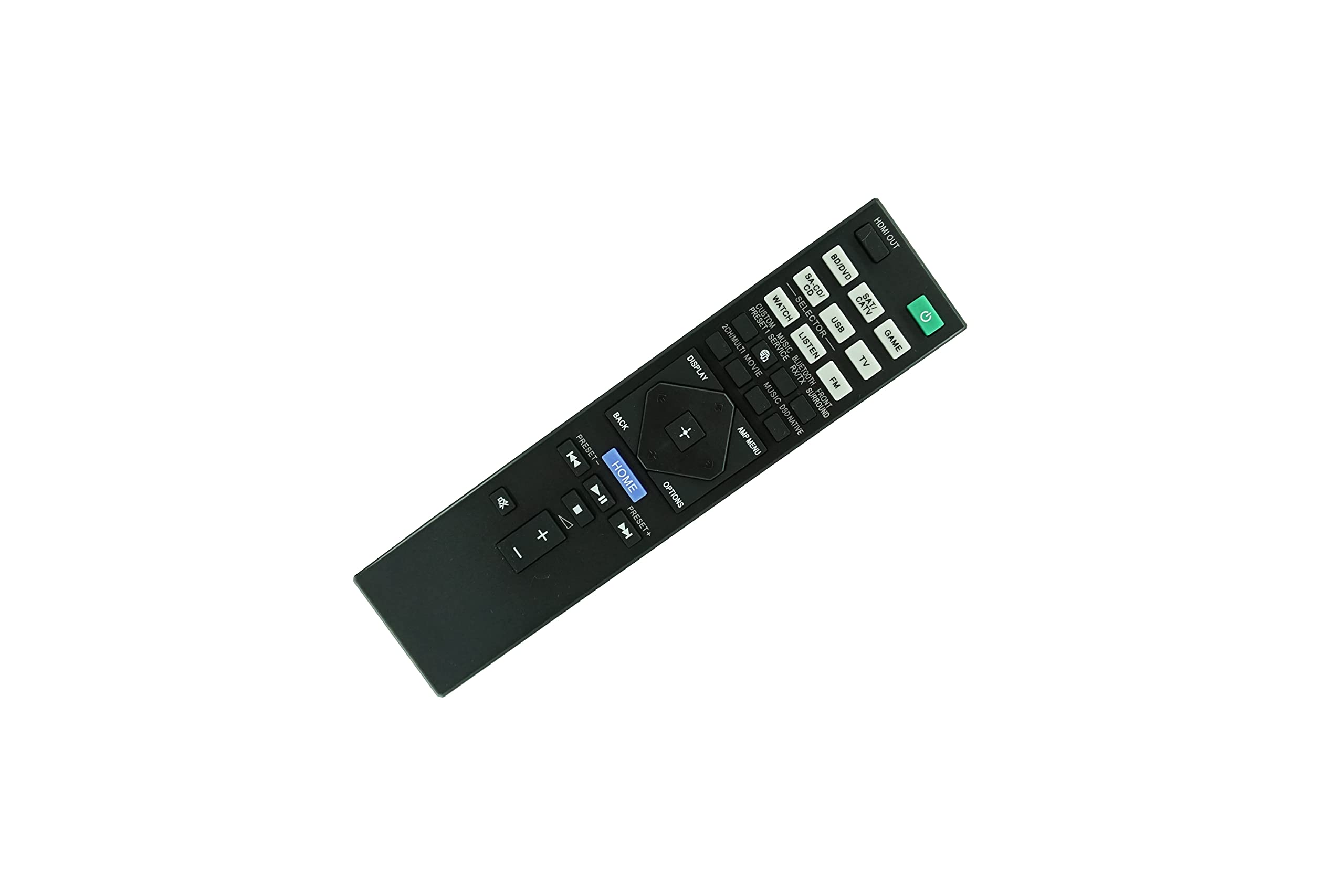 Sony RMT-AA230U RMT-AA320U Remote Control Replacement for STR-DN1080 STR-ZA810ES STR-DN1070 RMT-AA231U STR-DH770 7.2 Channel 4K AV Receiver - Perfect for Home Theater & Entertainment System Control