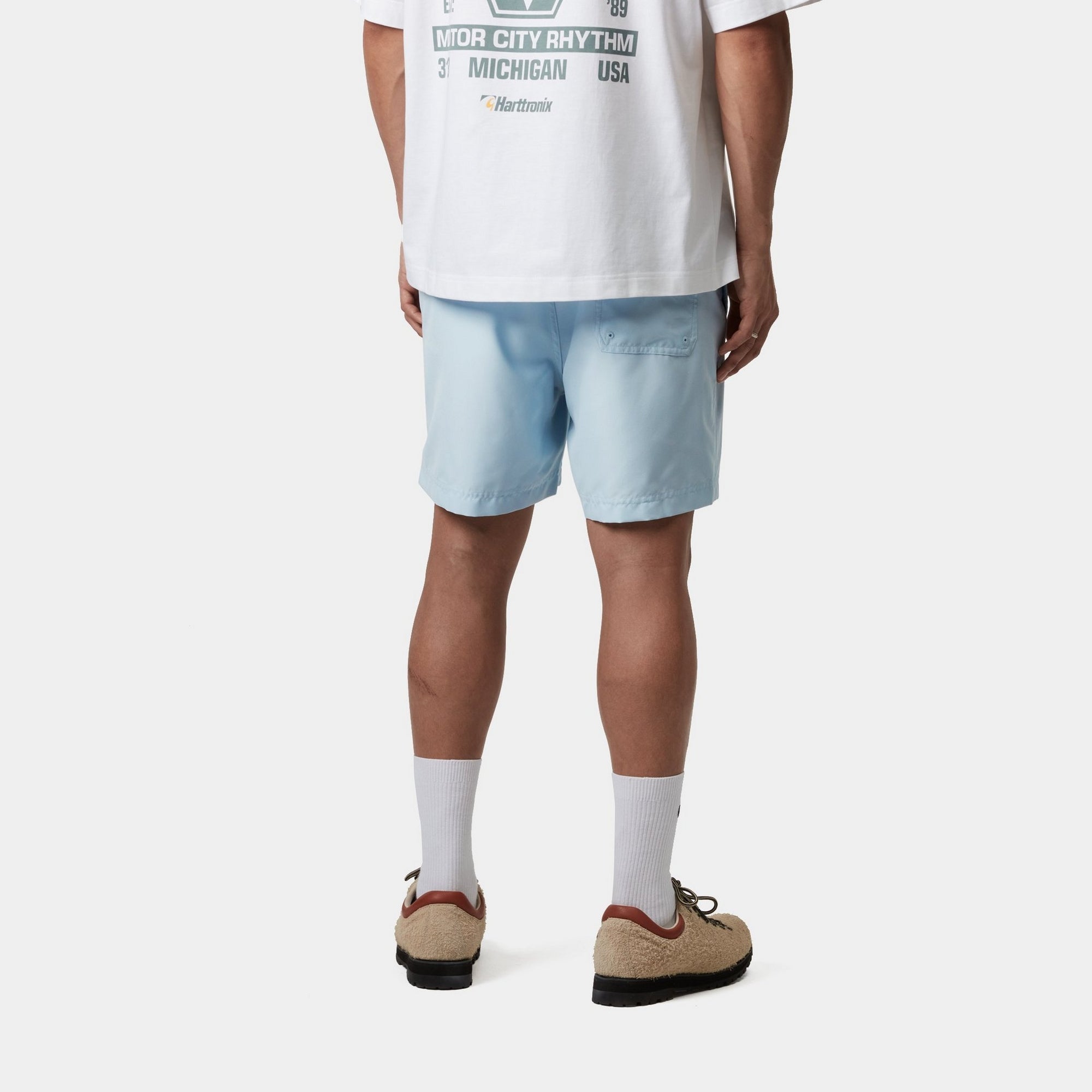 Chase Swim Trunks for Men | Quick-Dry Air Sky Beach Shorts with Mesh Liner - Perfect for Swimming, Surfing & Summer Vacations