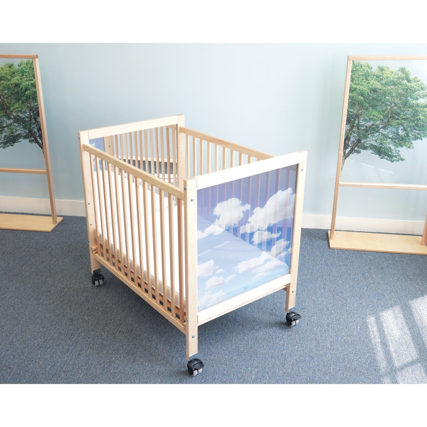 Tranquility Infant Crib - Safe & Comfortable Baby Bed for Newborns & Toddlers | Perfect for Nursery, Daycare & Home Use
