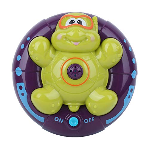 Baby Bath Toys - Little Yellow Duck Water Spray Floating Toy for Kids & Toddlers, Fun Swimming Bathtub & Pool Play (Purple) - Perfect for Bath Time, Beach & Summer Water Play