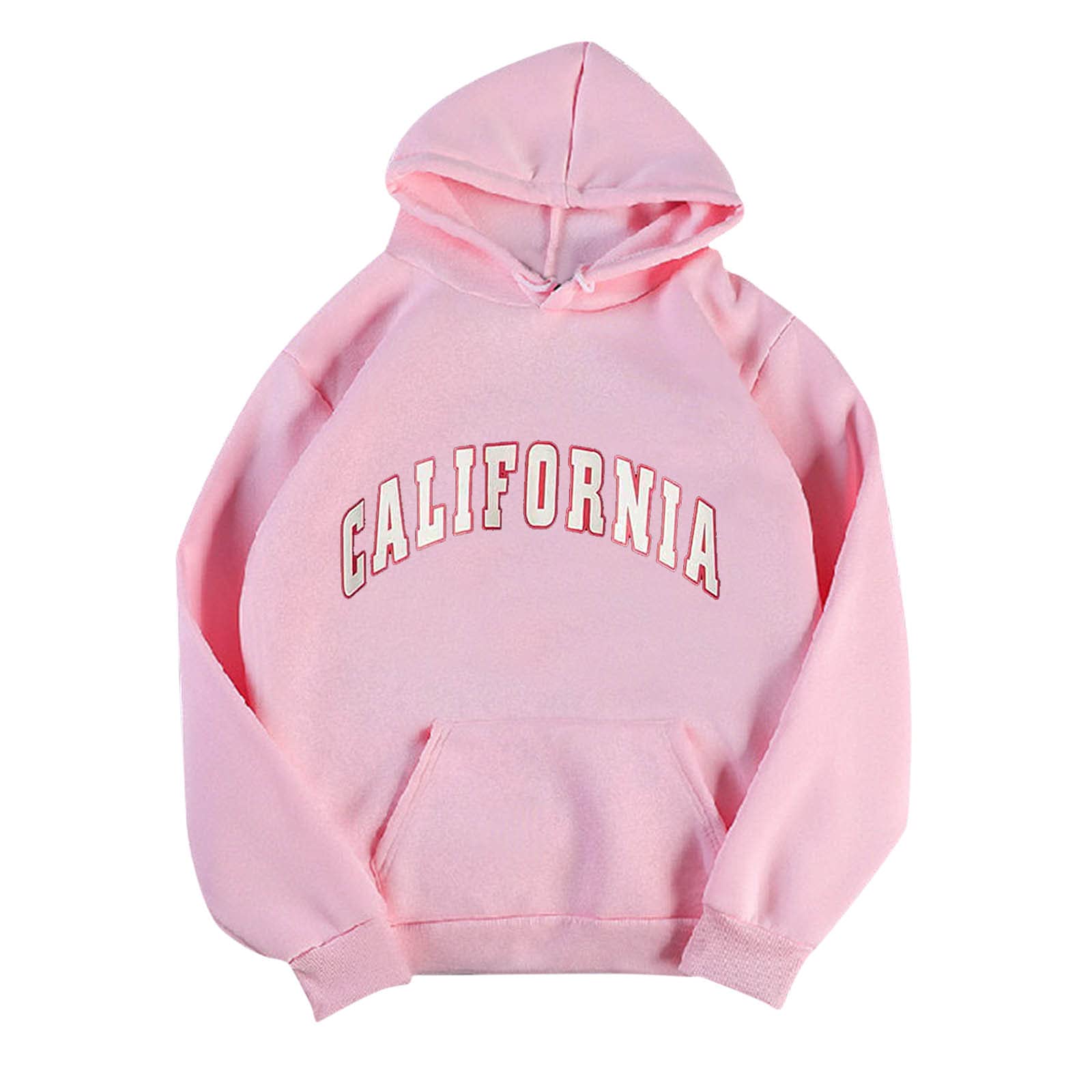 Women's Graphic Print Pullover Hoodie - Soft Fleece Long Sleeve Crewneck Sweatshirt for Casual Wear, Lounge & Street Style Fashion