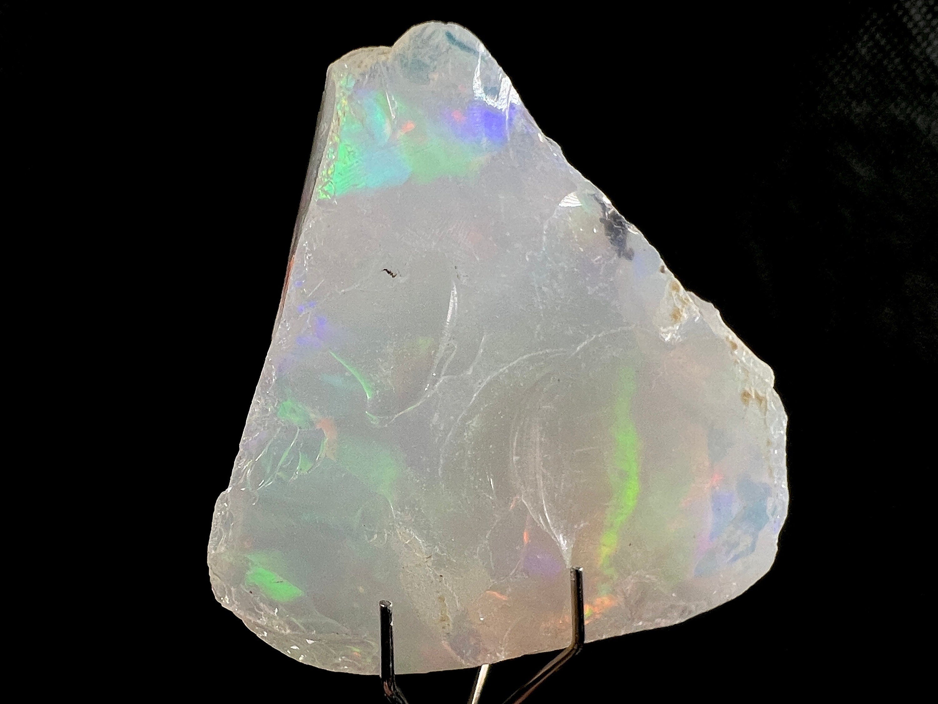 4A Welo Opal Raw Crystal - Certified Cutting Grade Opal Gemstone for Jewelry Making | Perfect for Rings, Necklaces & DIY Craft Projects