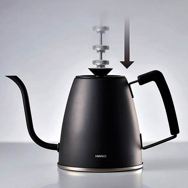Hario Smart G Electric Gooseneck Kettle - Fast Boiling, Precise Pouring for Coffee & Tea Brewing - Perfect for Home, Office & Specialty Coffee Shops