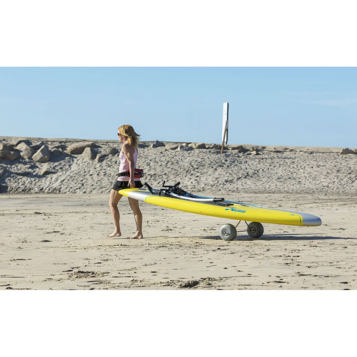 Hobie i Kayak Trax Cart - Heavy Duty Kayak Transport Cart for Easy Loading & Unloading - Perfect for Beach, Lake, and River Adventures (Closeout)