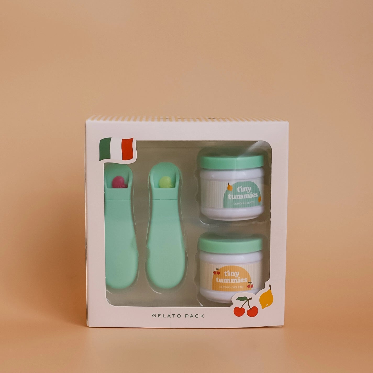 Tiny Tummies Around the World Collection Gelato Pack - Organic Baby Food Pouches for Toddlers 12+ Months - International Flavors - Perfect for Travel, Snacks & On-the-Go Meals