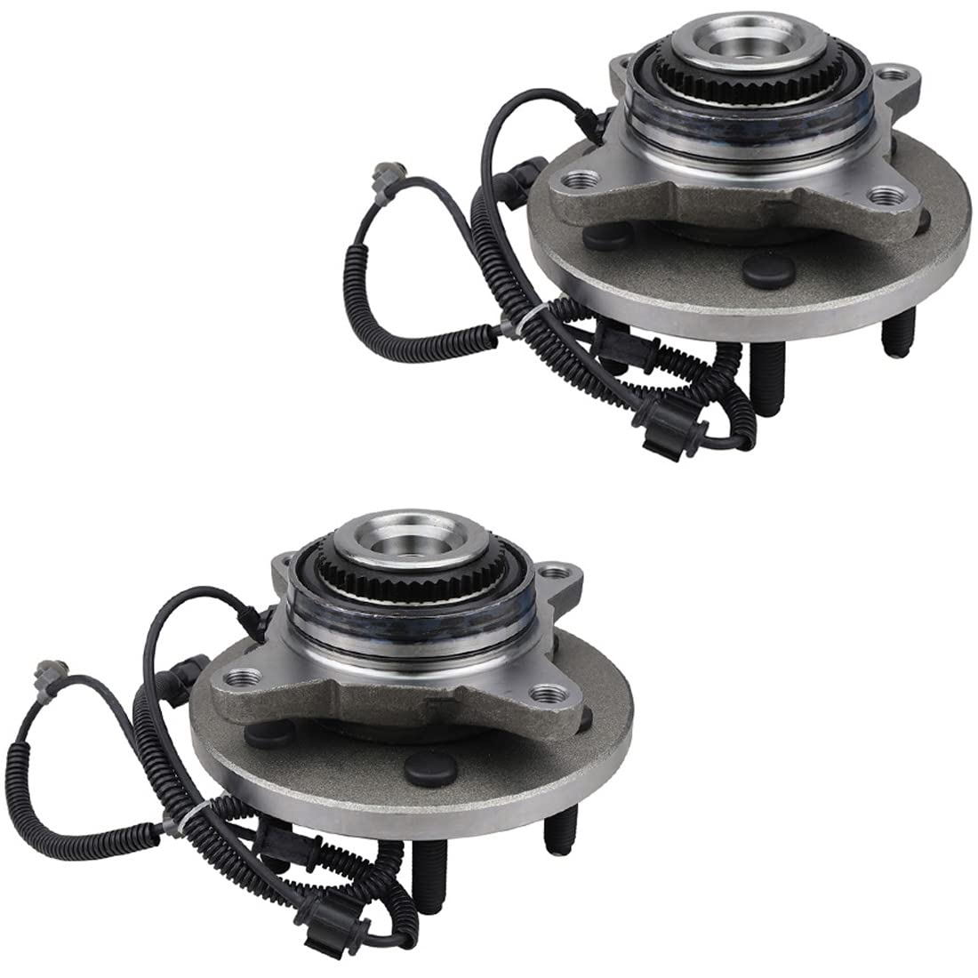 2 Pack Front Wheel Bearing & Hub Assembly for 2011-2014 Ford F-150/Expedition/Lincoln Navigator 4WD - Durable Replacement for Smooth Off-Road & Towing Performance