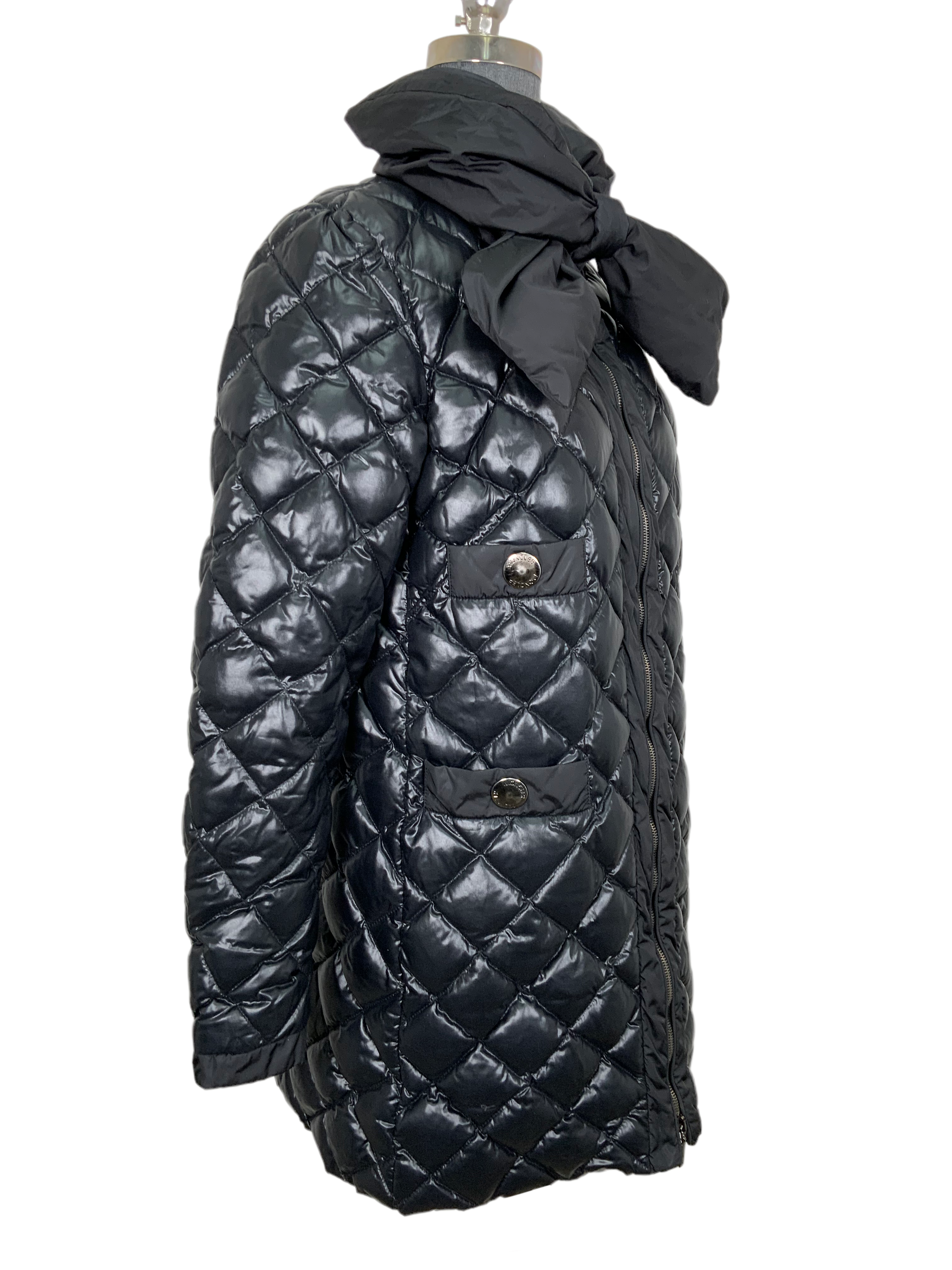 MONCLER Quilted Puffy Jacket for Women & Men - Lightweight Winter Coat, Waterproof Down Jacket, Size M - Perfect for Skiing, Hiking & Cold Weather Fashion