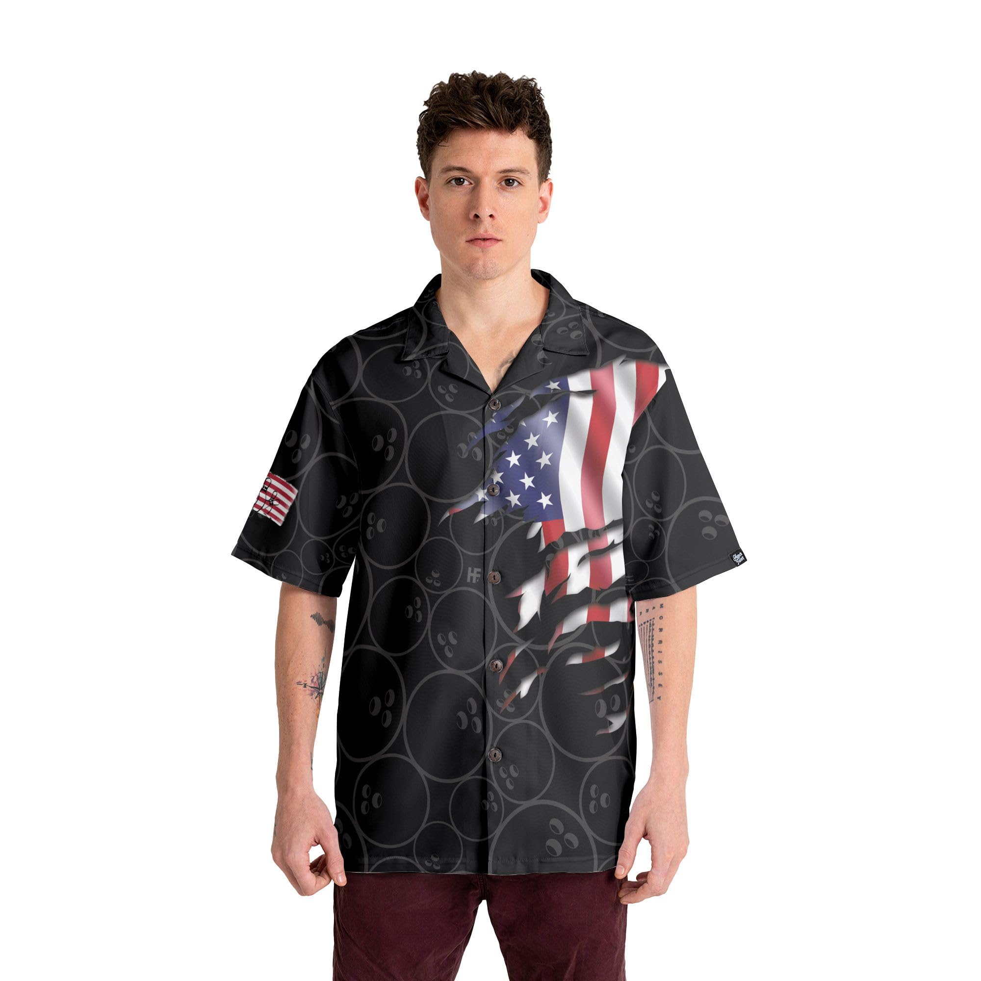 Custom Personalized Bowling Shirts with Names for Men & Women - Stylish Hawaiian Bowling Team Shirts - Perfect for Bowling Leagues, Tournaments & Casual Wear