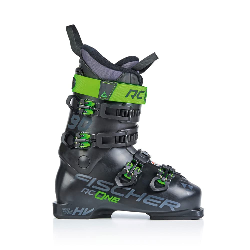 Fischer Unisex Adult RC One 90 Vacuum Walk Alpine Touring Ski Boots - Dark Black/Black/Black - Size 29.5 - Lightweight & Comfortable for Backcountry Skiing & Mountain Adventures