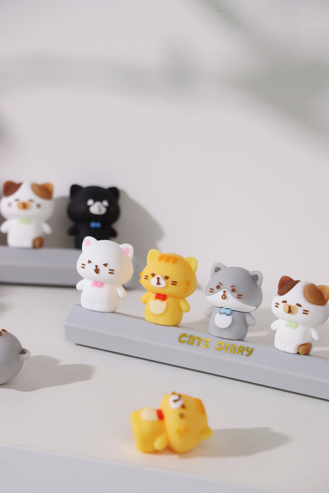 Cute Cat Diary Gel Pens - 12 Pack Colorful Fine Point Writing Pens for Journaling, Note Taking, School & Office Supplies - Perfect for Bullet Journals, Planners, and Gift Giving
