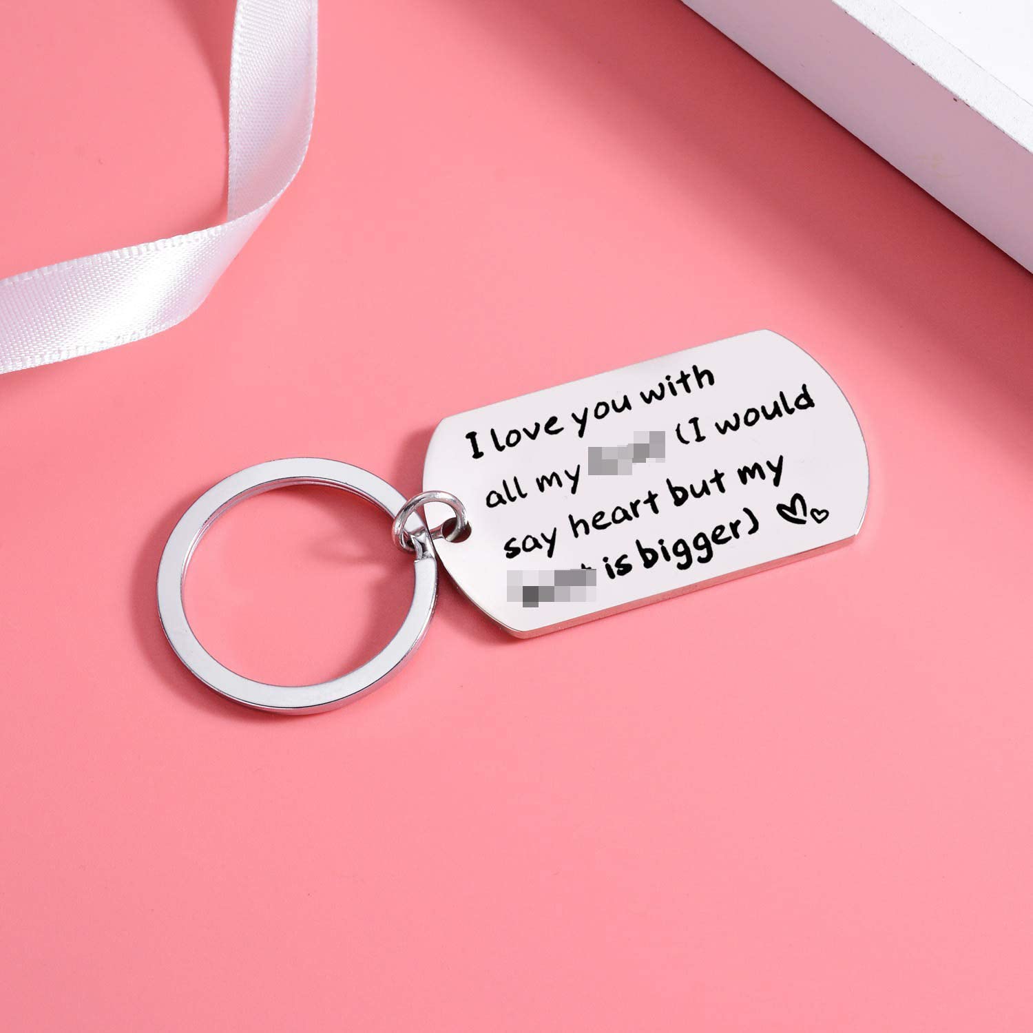 Funny Couples Keychains - Cute Boyfriend Girlfriend Gifts for Valentine's Day, Anniversary & Romantic Occasions - Perfect for Date Nights, Relationship Milestones and Sweet Surprises