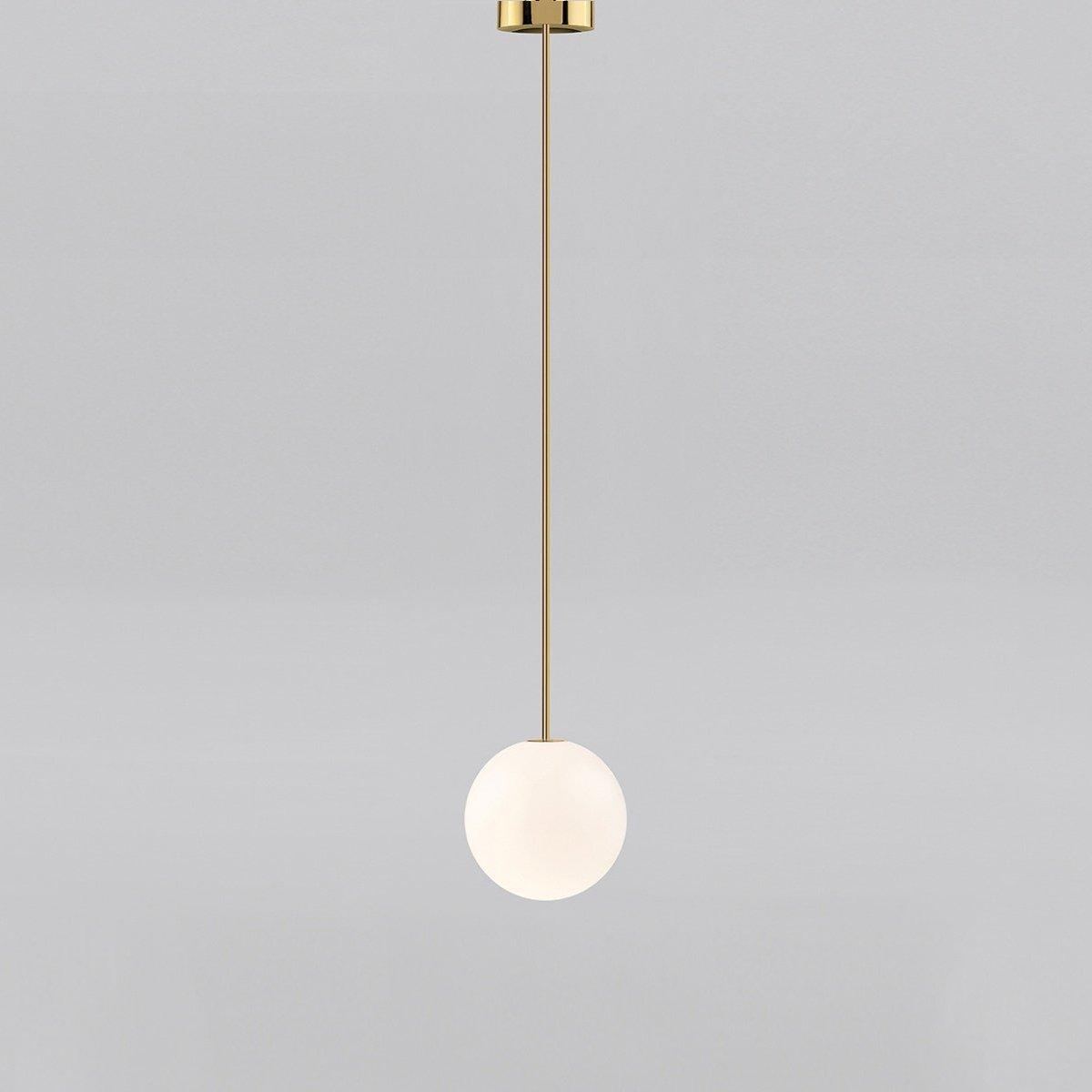 Vintage Brass Architectural Pendant Light - Industrial Style Ceiling Lamp for Kitchen, Dining Room & Bedroom Lighting