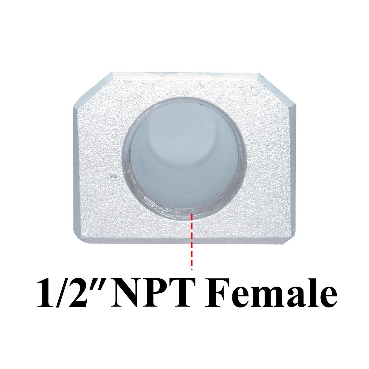 Beduan 5-Way 7-Port Aluminum Air Manifold Block - 1/2