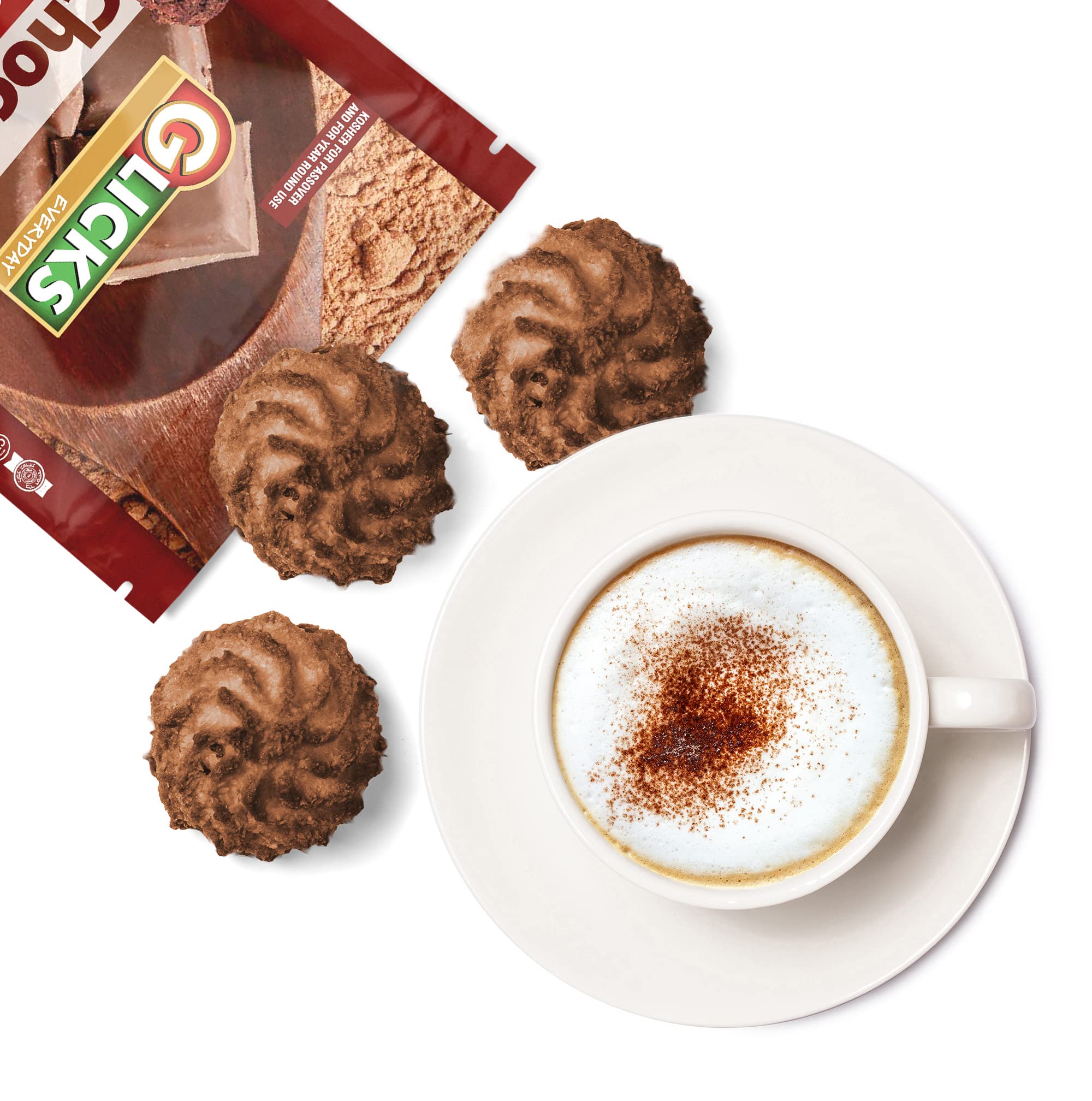 Glick's Gluten Free Chocolate Macaroons - 10oz Pack | Delicious Dairy-Free Coconut Cookies for Parties, Gifts & Keto Snacking