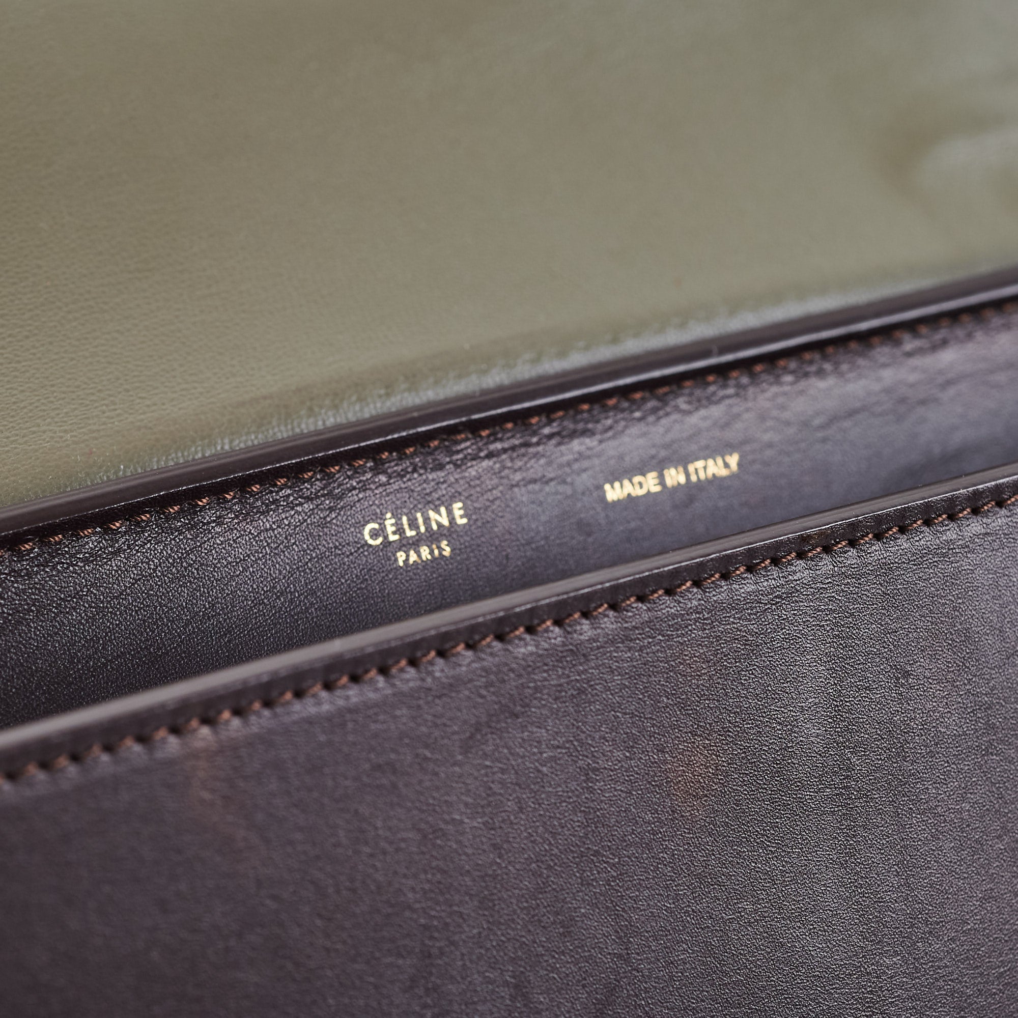 Celine Trapeze Medium Leather Handbag for Women - Luxury Designer Crossbody & Shoulder Bag for Work, Travel & Everyday Use