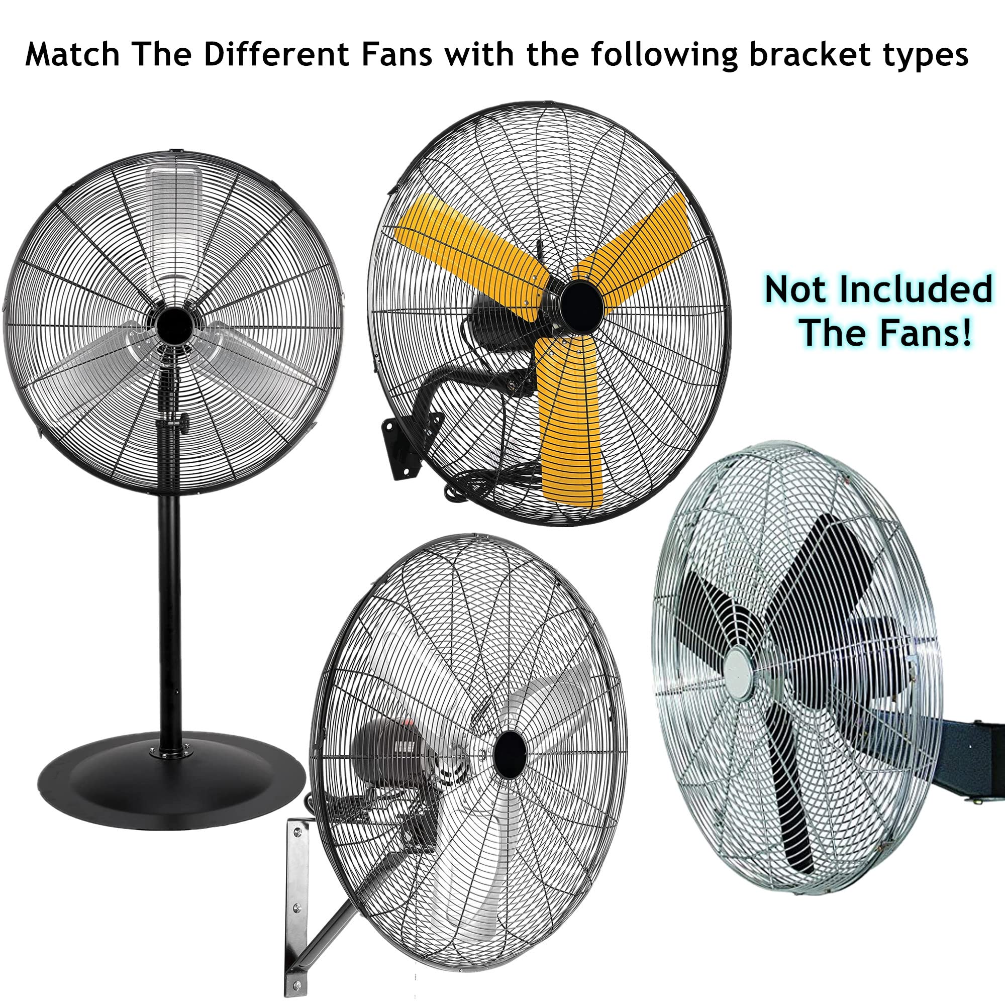 2 Pack 30 Inch Industrial Pedestal Fan Cover - Finger Safety Mesh Guard for Kids, Dust Protection for Home, Office & Shop - Washable & Reusable - Easy Installation - Perfect for Childproofing & Commercial Use