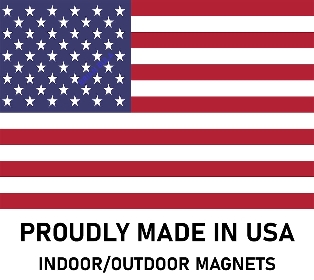 Beto O'Rourke for Texas Governor Car Magnet - Blue Political Bumper Sticker - USA Made - Show Your Support While Driving