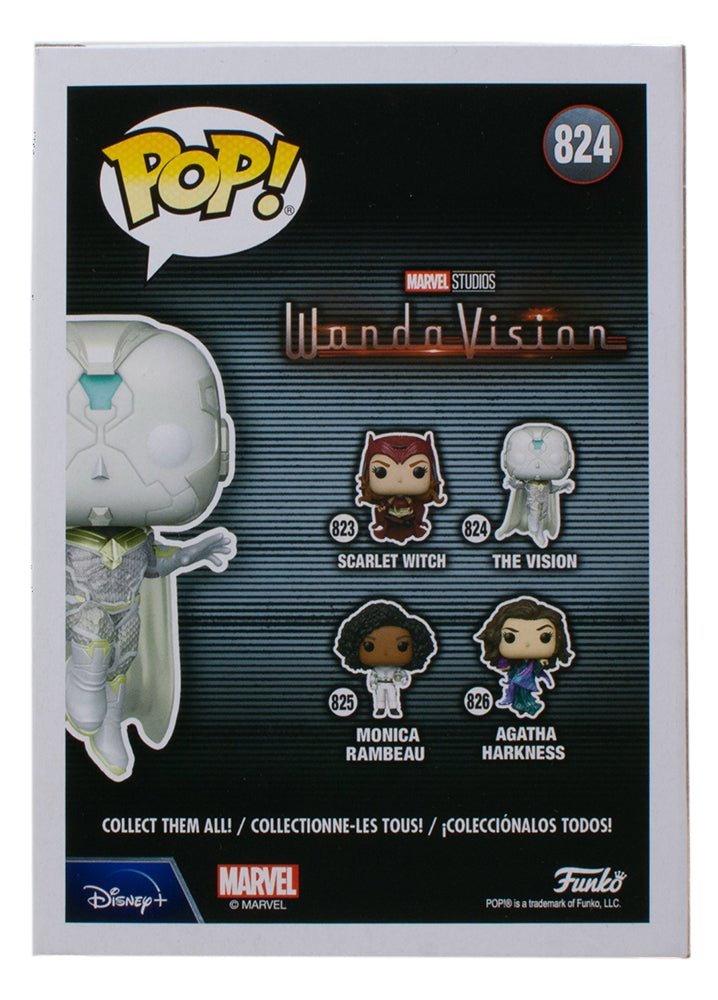 Marvel WandaVision The Vision Funko Pop! Vinyl Figure Collectible Toy #824 - Perfect for Marvel Fans, Pop Culture Collectors & Home Office Decor