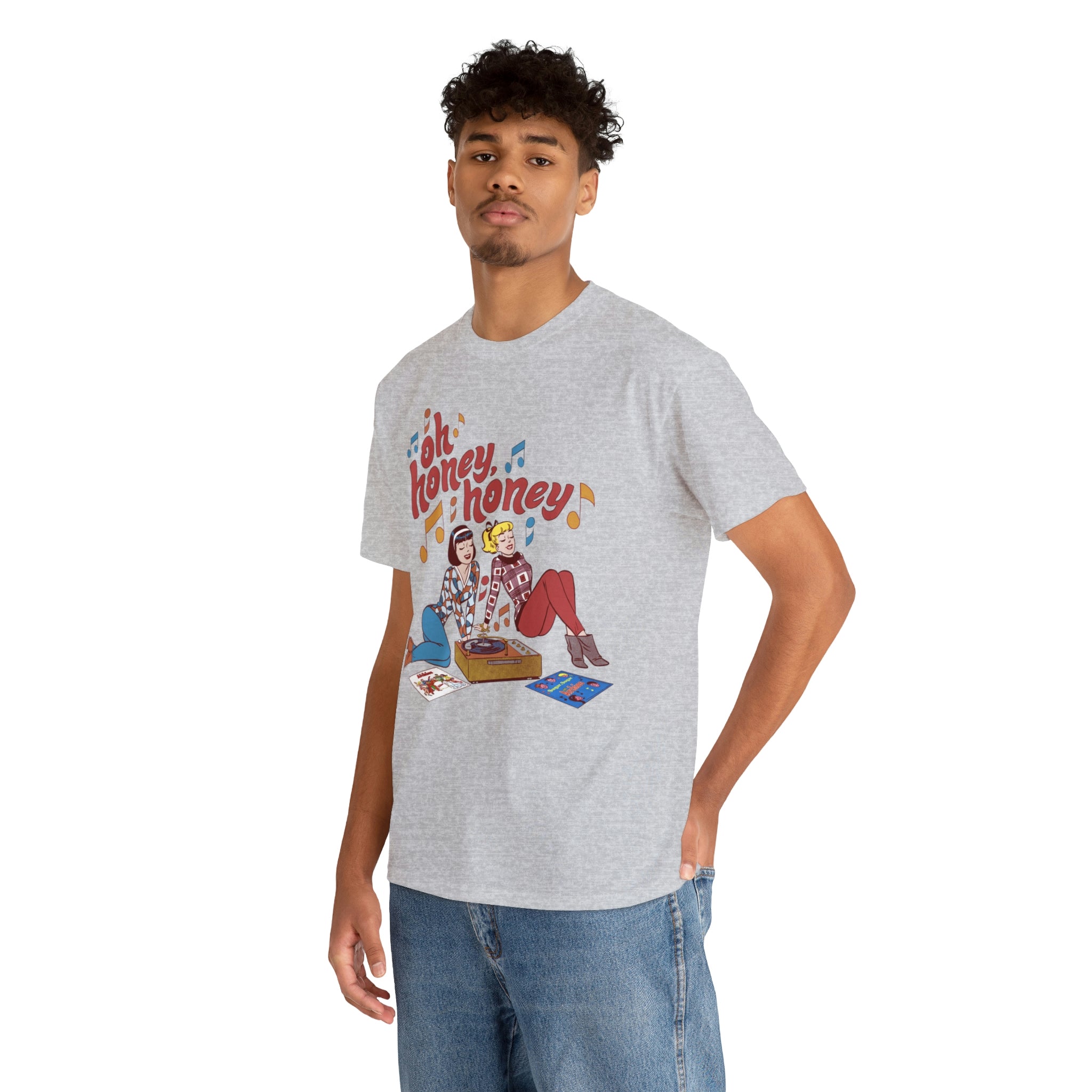 Betty and Veronica Graphic Tee - Unisex Heavy Cotton T-Shirt for Men & Women | Casual Wear, Comic Book Fan Gift, Vintage Cartoon Apparel