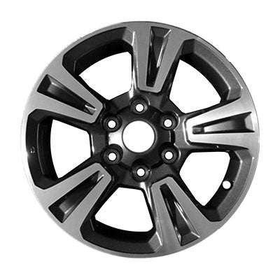 17 Inch Toyota TACOMA OEM Wheel Rim ALY075193 (Fits 2016-2019 Models) - Machined Silver Alloy Replacement for Part #4261104170 - Perfect for Off-Roading & Truck Upgrades