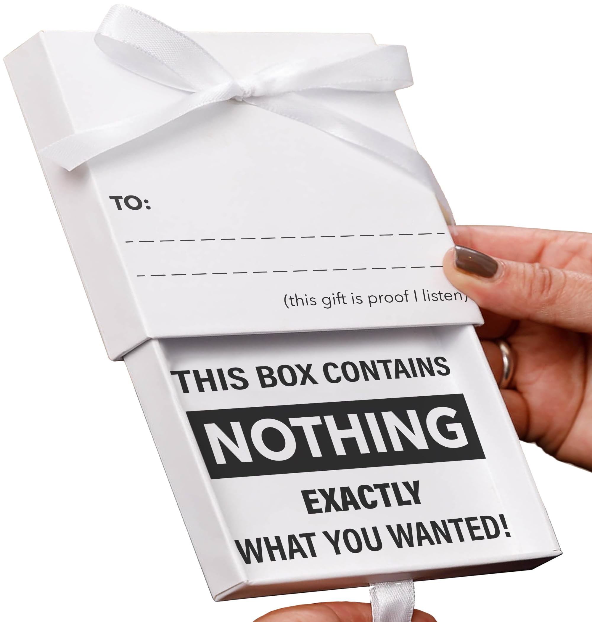 **Best Prank Gift Useless Box - Funny Novelty Gifts for Women, Men & Kids - Hilarious White Elephant & Secret Santa Gifts for Parties & Office Pranks**