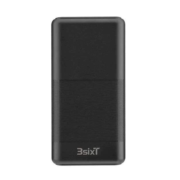 3sixT 20000mAh Portable Charger - High Capacity Power Bank for iPhone, Android, Tablets - Perfect for Travel, Camping, and Emergency Charging