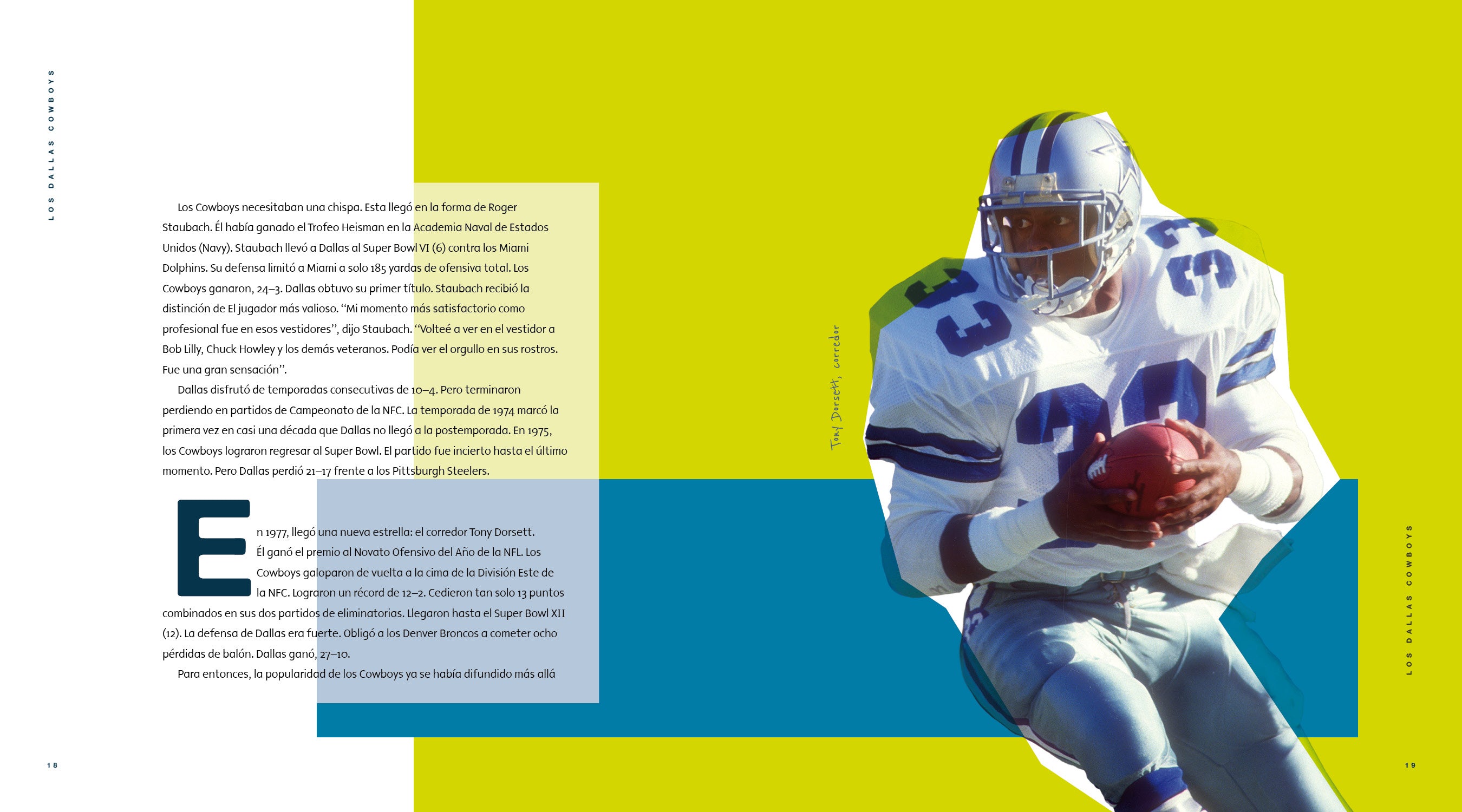 Dallas Cowboys History Book - Team Legacy, Super Bowl Wins & Iconic Players | Perfect for NFL Fans & Sports Memorabilia Collectors