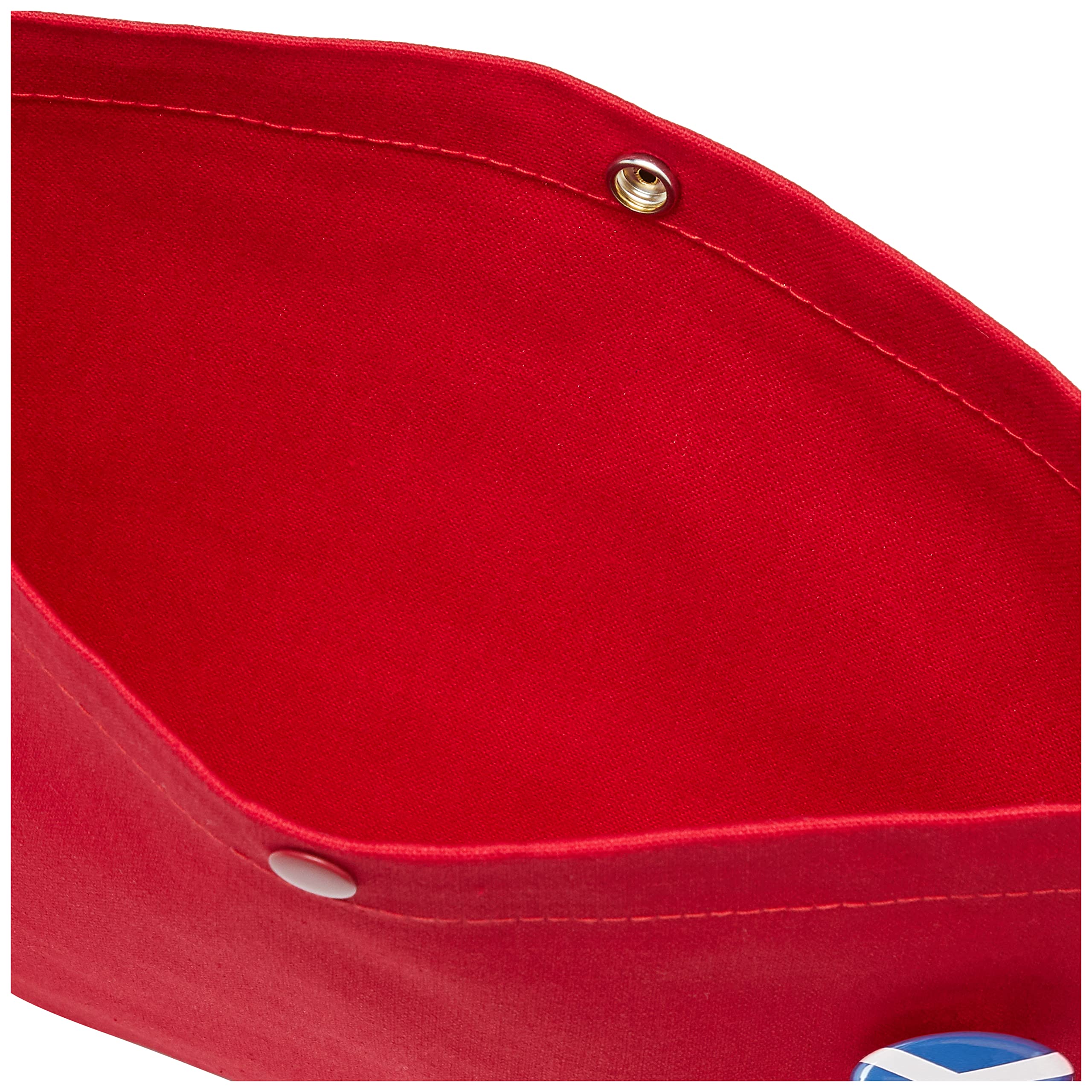 F-Style Sacoche Bag with Flag Can Badge - Stylish Crossbody Sling Bag for Travel, Work & Everyday Use