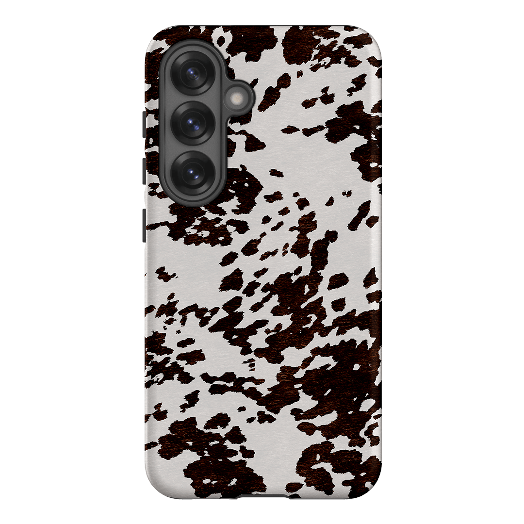 Durable Genuine Cowhide Leather Phone Case with Charm - Stylish & Protective Cover for iPhone & Android - Perfect for Everyday Use, Travel & Gifting